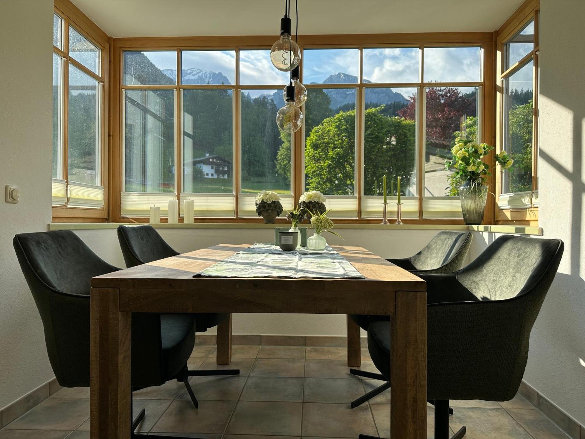 Ferienwohnung Marianne Bergpanorama Fuer Paare 60Qm Berchtesgaden Luaran gambar