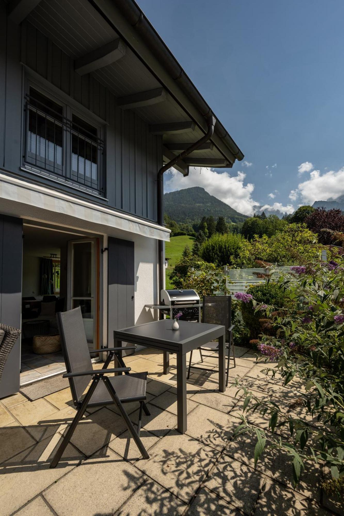 Ferienwohnung Marianne Bergpanorama Fuer Paare 60Qm Berchtesgaden Luaran gambar