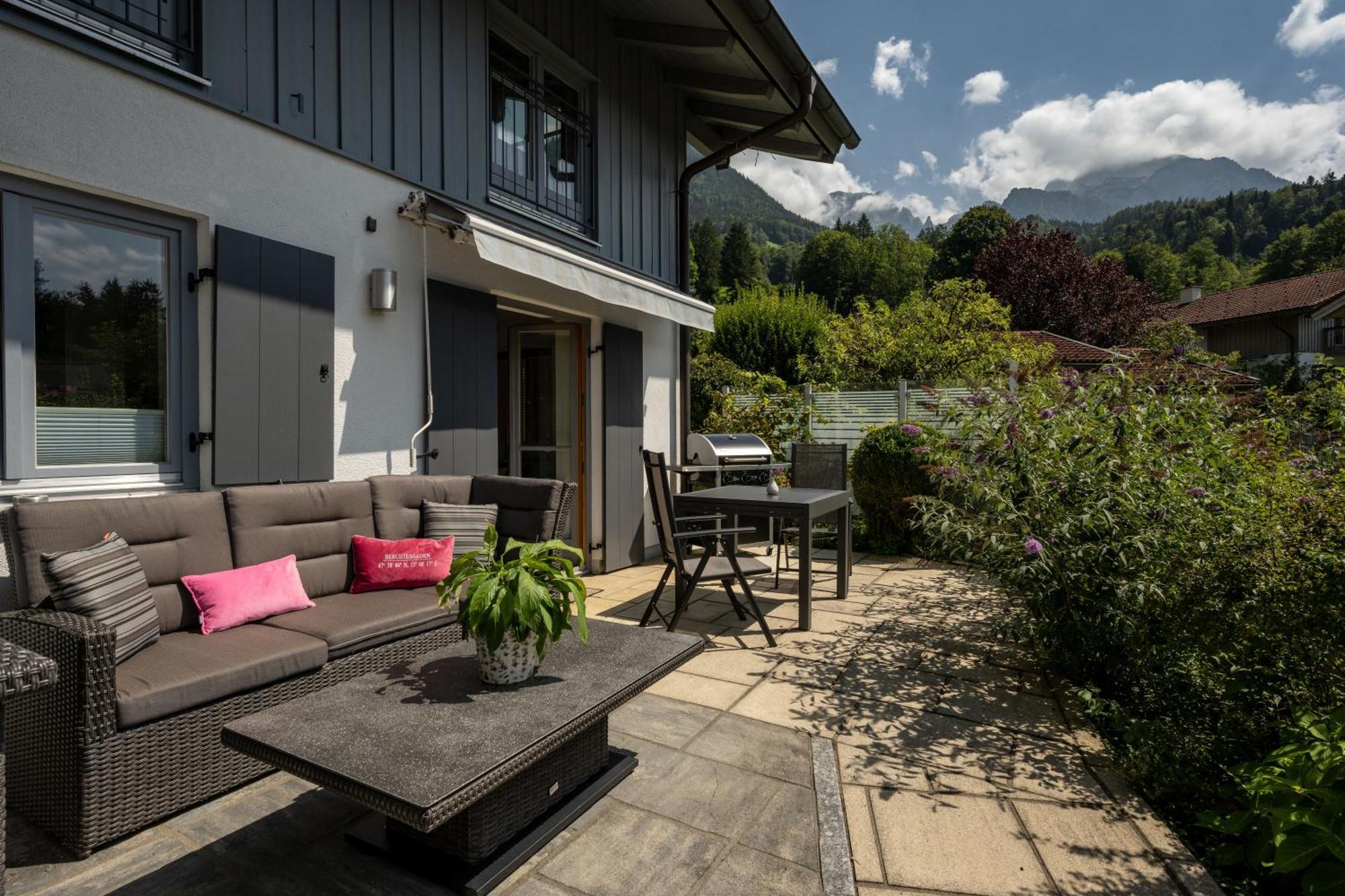 Ferienwohnung Marianne Bergpanorama Fuer Paare 60Qm Berchtesgaden Luaran gambar