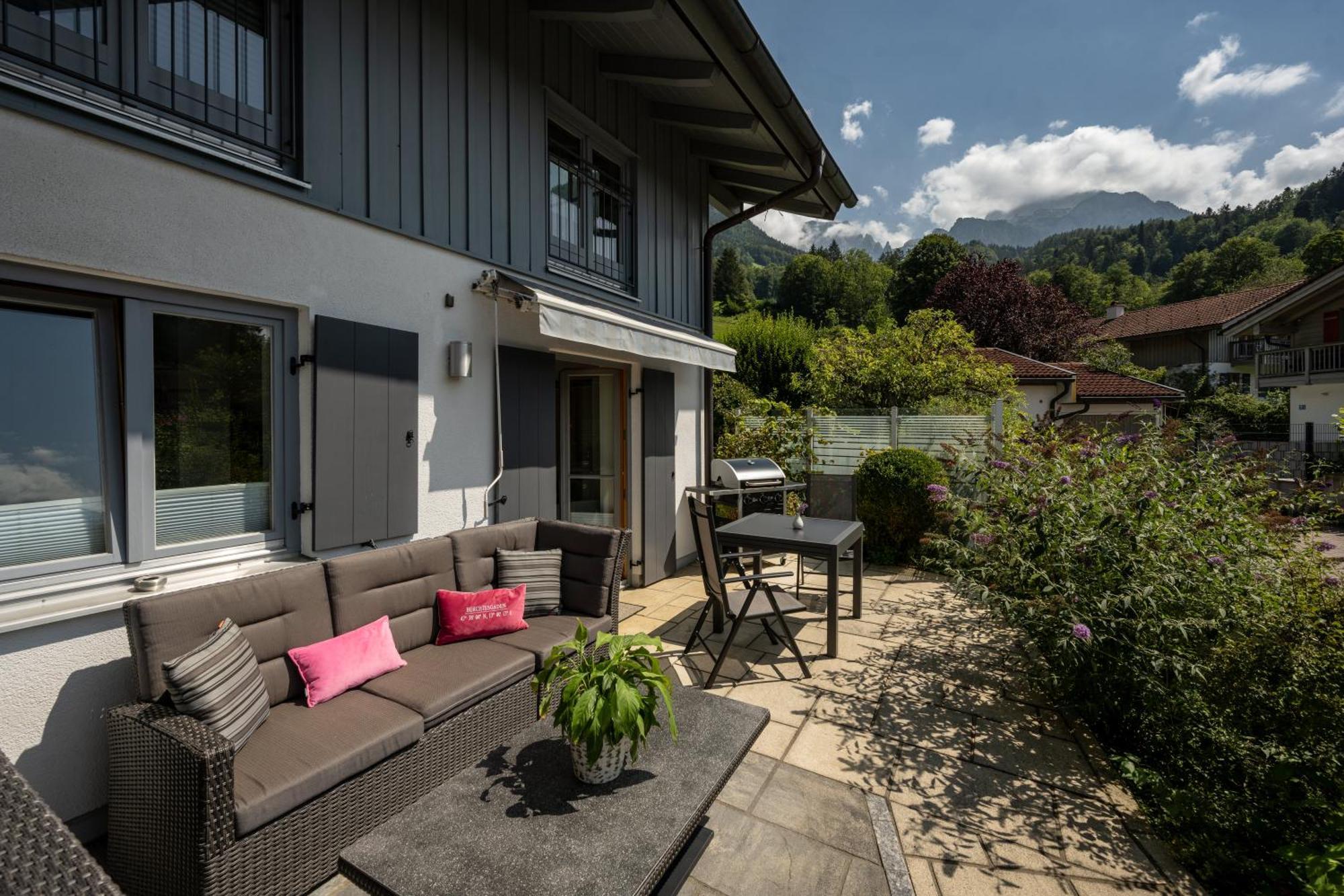 Ferienwohnung Marianne Bergpanorama Fuer Paare 60Qm Berchtesgaden Luaran gambar