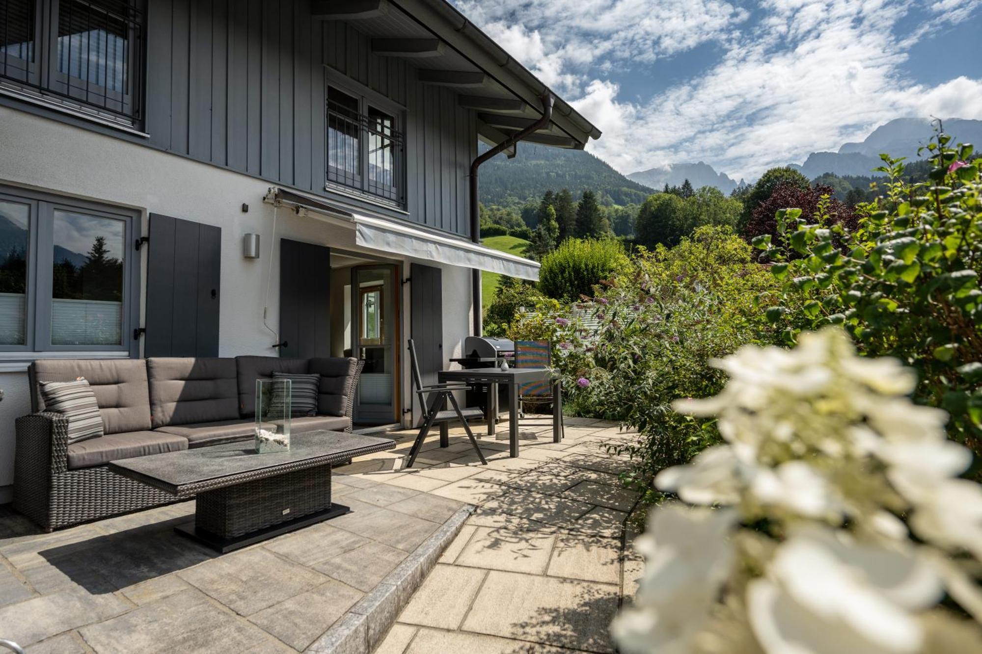 Ferienwohnung Marianne Bergpanorama Fuer Paare 60Qm Berchtesgaden Luaran gambar